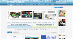 Desktop Screenshot of coolhomepages.com